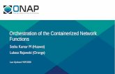 Orchestration of the Containerized Network ... - ONAP JIRA