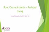 Root Cause Analysis – Assisted Living - WHCA/WiCAL