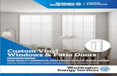 Custom Vinyl Windows & Patio Doors