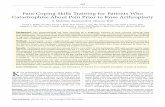 Pain Coping Skills Training for Patients Who Catastrophize ...