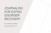 Journaling for Eating Disorder Recovery