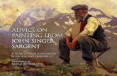 Advice on painting from john singer sargent