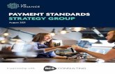 PAYMENT STANDARDS STRATEGY GROUP