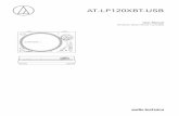AT-LP120XBT-USB User Manual - Audio-Technica