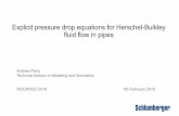 Explicit pressure drop equations for Herschel-Bulkley ...