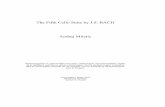 The Fifth Cello Suite by J.S. BACH Andrej Miletic