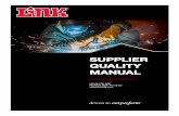 SUPPLIER QUALITY MANUAL - Link Mfg