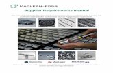 Supplier Requirements Manual - macleanfoggcs.com