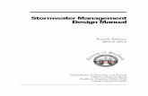 Stormwater Management Design Manual - Revize