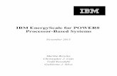 IBM EnergyScale for POWER8 Processor-Based Systems