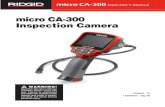 micro CA-300 Inspection Camera - Ridgid