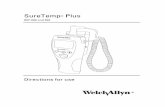 SureTemp® Plus REF 690 and 692 - Directions for use