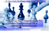 Preparing Your Organization To Meet The Demands Of A ...