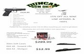 $289.99 $12 - Home - Duncan Gun Shop