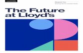 Sharing risk for a braver world. The Future at Lloyd’s