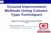 Ground Improvement Methods Using Column-Type Techniques