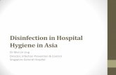 Disinfection in Hospital Hygiene in Asia