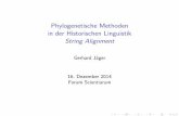 Phylogenetische Methoden in der Historischen Linguistik ...