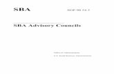 SOP 90 54 5: SBA Advisory Councils