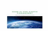 HOW IS THE EARTH CHANGING?
