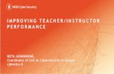 IMPROVING TEACHER /INSTRUCTOR PERFORMANCE