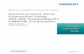 General-purpose Serial Connection Guide (RS-485 ... - OMRON