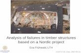 Analysis of failures in timber structures based on a ...