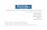 Iowa STate 115kV Substation