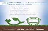 12th VDV Electric Buses Conference and exhibition ElekBu