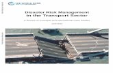 Disaster Risk Management in the Transport Sector