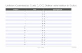 Uniform Commercial Code (UCC) Debtor Information in Colorado