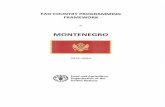 Montenegro: FAo Country Programming Framework in ...
