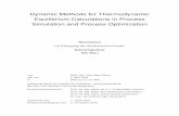 Dynamic Methods for Thermodynamic Equilibrium Calculations ...