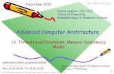 CSC.T433 Advanced Computer Architecture