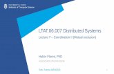 LTAT.06.007 Distributed Systems