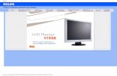 Philips LCD Monitor Electronic User’s Manual