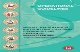 OperatiOnal Guidelines Mental, neurological and substance ...