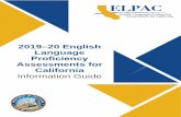 2019–20 English Language Proficiency Assessments for ...