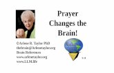 Prayer Changes the Brain! - Arlene Taylor