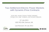 Two-Settlement Electric Power Markets with Dynamic-Price ...