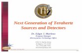 Next Generation of Terahertz Sources and Detectors