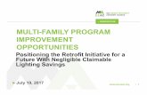 MULTI-FAMILY PROGRAM IMPROVEMENT OPPORTUNITIES