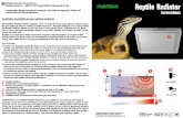 Reptile Radiator Instructions GB