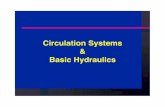 Circulation Systems Basic Hydraulics