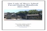 Our Lady of Mercy School Parent/Student Handbook 2021-2022