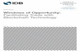 White Paper Windows of Opportunity: Facilitating Trade ...