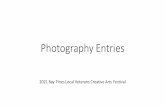 Photography Entries