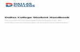 Dallas College Student Handbook