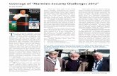 Coverage of “Maritime Security Challenges 2012”