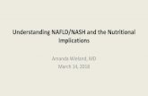 Implications Understanding NAFLD/NASH and the Nutritional